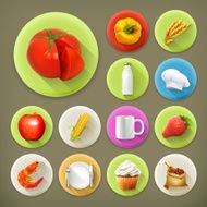 Kitchen and Cooking icon set