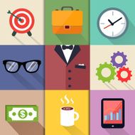 Business Suits Icons Set N2