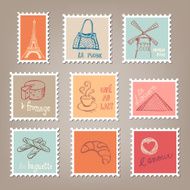 French Postage Stamps N3
