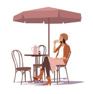 Girls in cafe N2