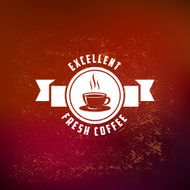 Vintage Coffee Label N134