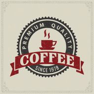 Vintage Coffee Label N138