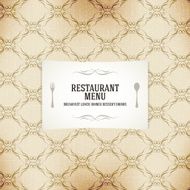 Restaurant menu design N137