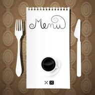 Paper Restaurant Menu Template