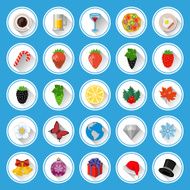 Flat icons and pictograms set N2