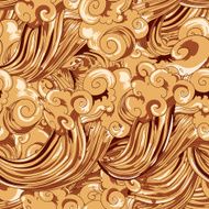 Sweet coffee pattern