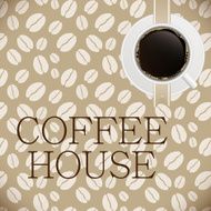 Coffee house menu template vector illustration N15