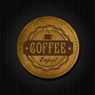 Vintage Card with coffee N29