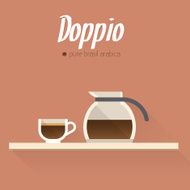 Doppio flat icons