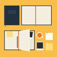 Flat notebook set N5