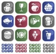 Food and drink buttons N5