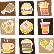 Fast Food Icons N28