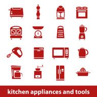 kitchen appliances and tools