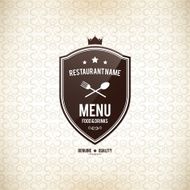 Restaurant menu design N145