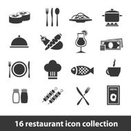 Restaurant icons N23