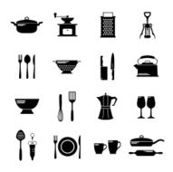 Vector Kitchen Icons Set N2