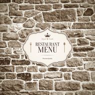 Restaurant menu design N146