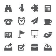 Mobico icons &mdash; Office stuff