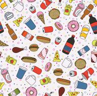 party seamless pattern