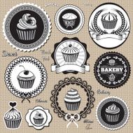 icons for baking and bakery N2
