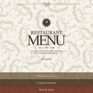 Restaurant menu design N159