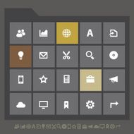 Office icons set 3
