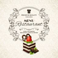 Sweets dessert restaurant menu N3