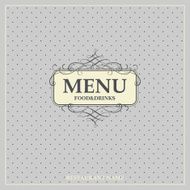 Restaurant Menu Design Vector Illustration N8