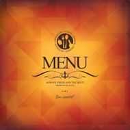 Restaurant menu design N165