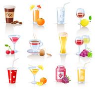 drinks icons N34