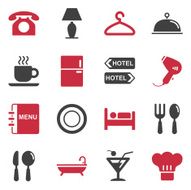 Hotel Icons Set 1