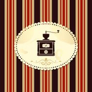 vintage coffee menu