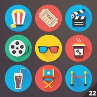 Vector Icons for Web and Mobile Applications Set 22
