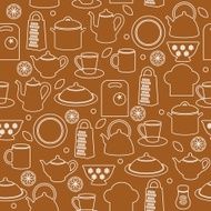 Seamless kitchen background N13