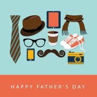 Father&#039;s Day Greeting Card Design