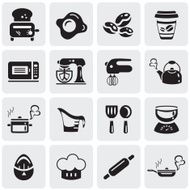 Cooking and kitchen icons