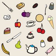 Food and cutlery