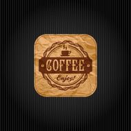 Vintage Coffee Label N153
