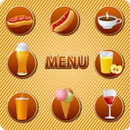 food and drinks menu
