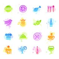 Stains Icons - Restaurant