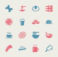 Food and Drink Icons 2 - Color Series