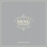 Restaurant Menu Design Vector Illustration N9