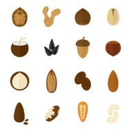 Set of nuts icons N2