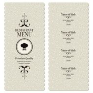 Restaurant menu design N184