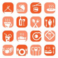 color restaurant icons