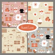 Sweet Love Pattern Set