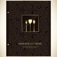 Restaurant menu design N187