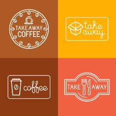 Vector set of linear labels