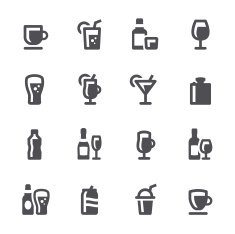 drinks icons N25