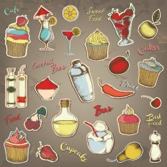 Food Stickers N2